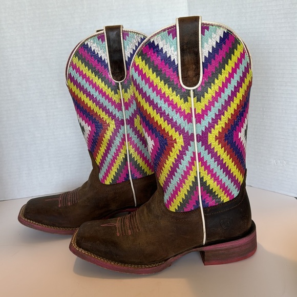 Ariat Cowgirl Circuit Savanna Western Boot Sz 6 1/2 - Picture 4 of 5